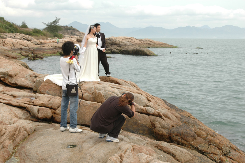 海岛拍婚纱