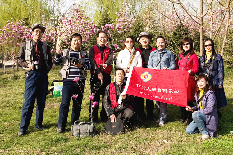 濮阳电视台采访花絮——开心摄影在春天