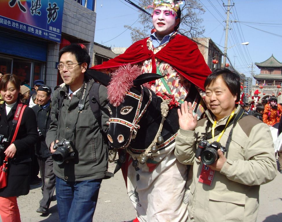 浚县庙会采风活动花絮