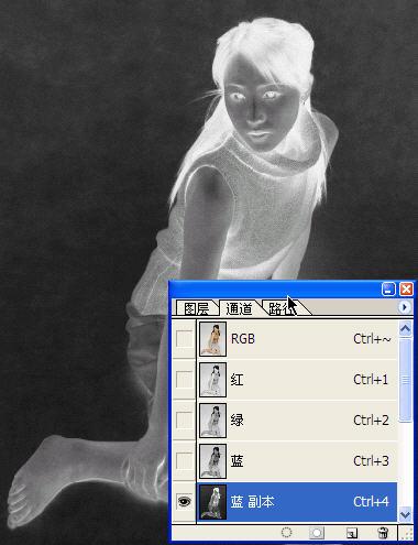 利用Photoshop通道来实现快速简单抠图