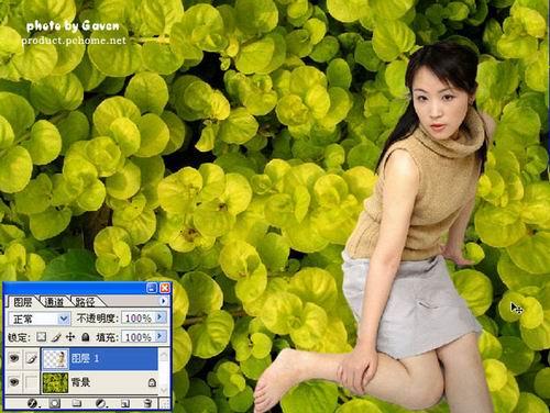 利用Photoshop通道来实现快速简单抠图