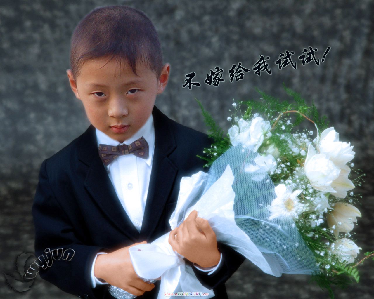 发几张儿子的