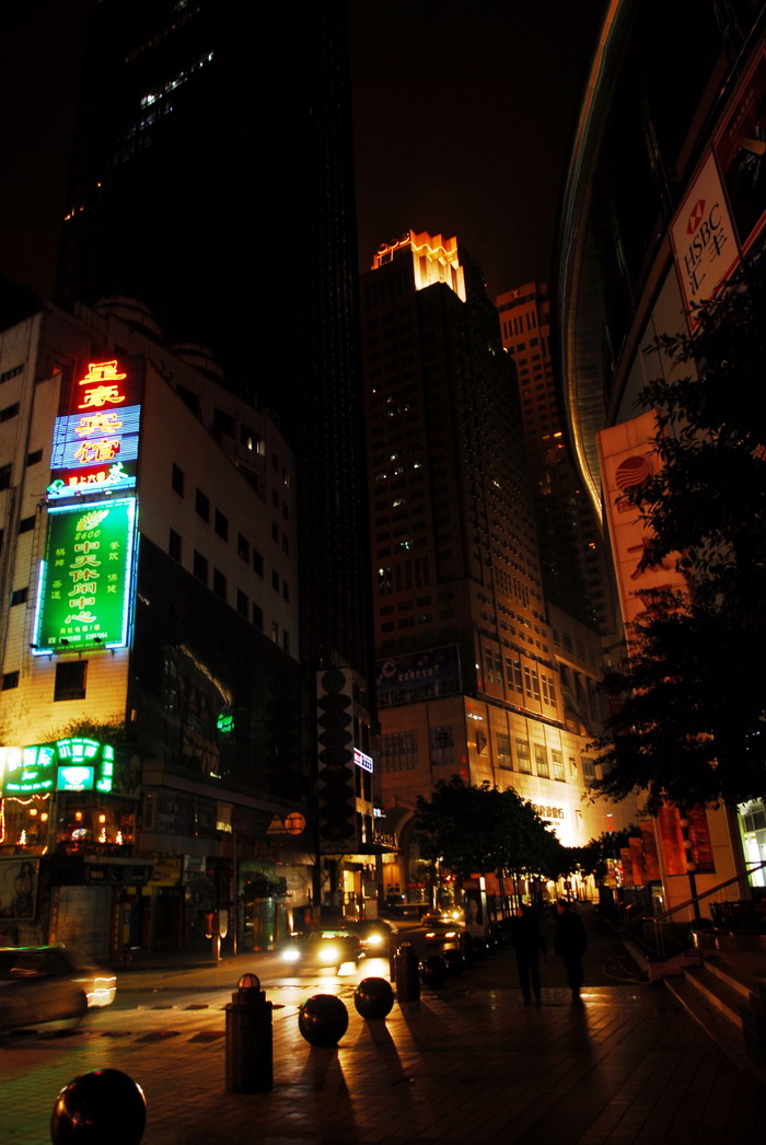 山城夜色
