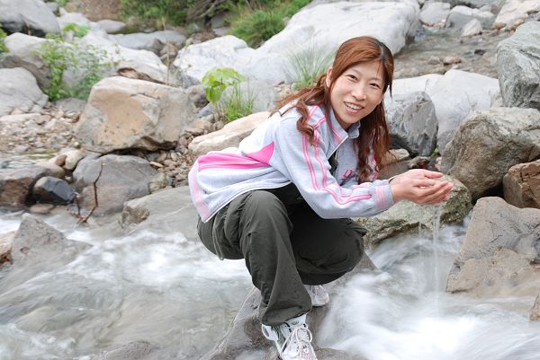 商城采风活动感动人的一幕