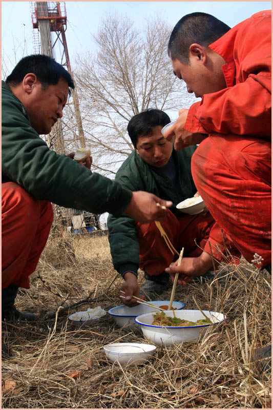 石油风采----野餐