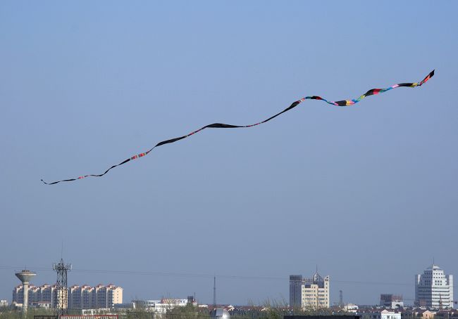 风筝与城市