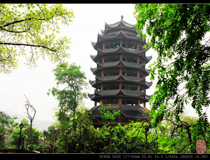 四川奉节之名山风光