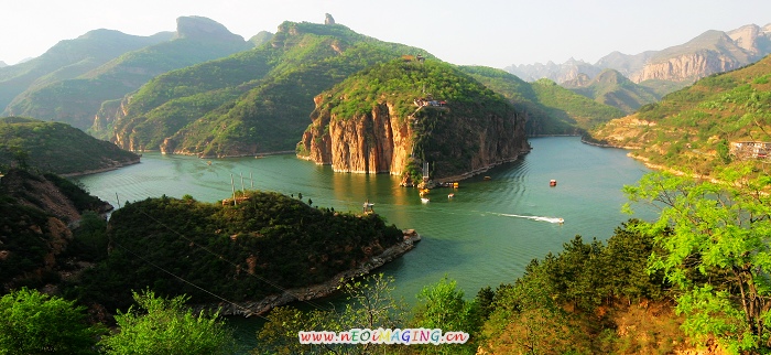 湖光山色