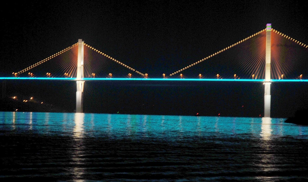 长江大桥夜景