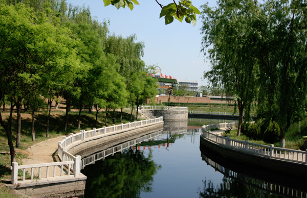 五一戚城公园风景