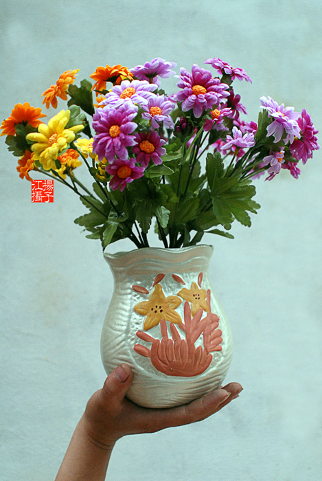 桃与花