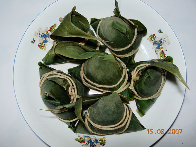 我包的粽子