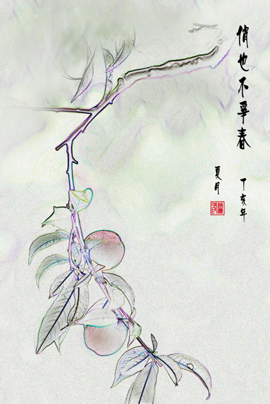 俏也不峥春
