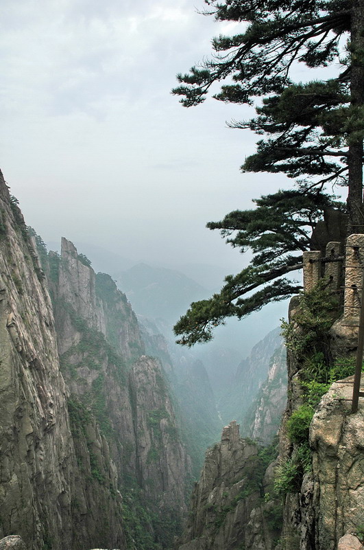 行色黄山