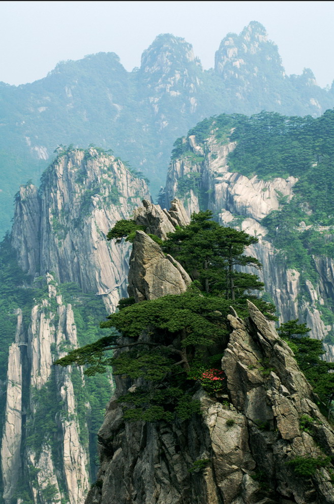 行色黄山