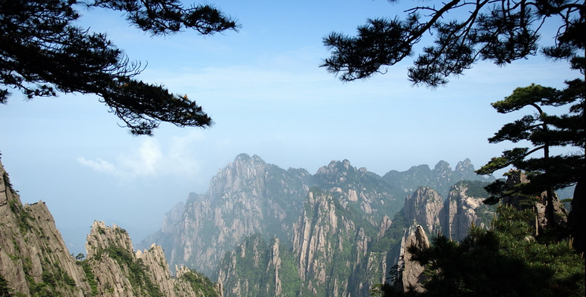 行色黄山