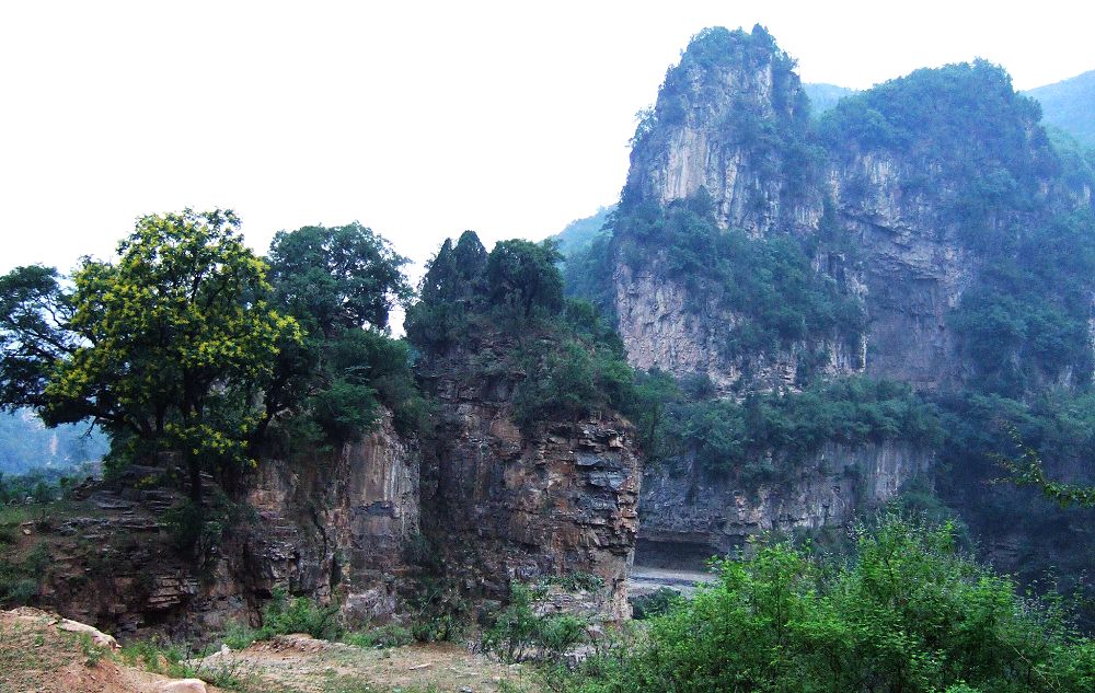 蟒河风光