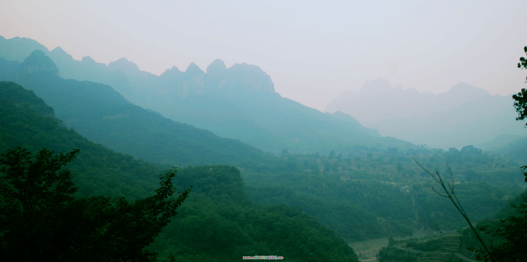 蟒河风光