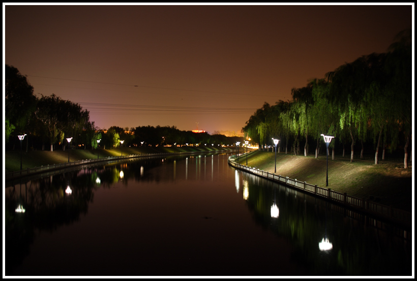 濮阳夜景一组