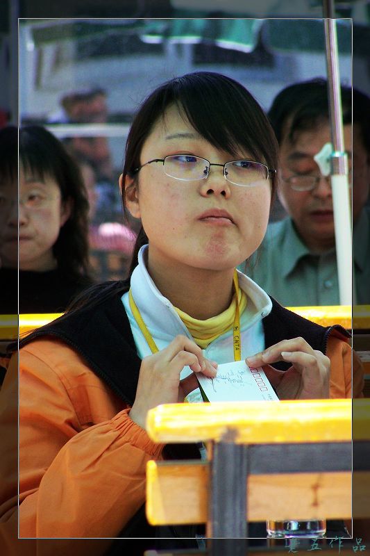 神奇九寨拍人物