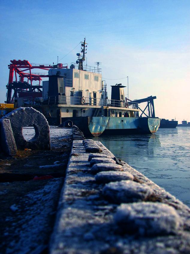 [原创]黄河海港冬日工业码头