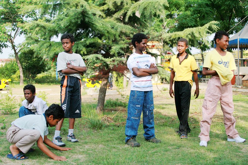快乐的苏丹学员