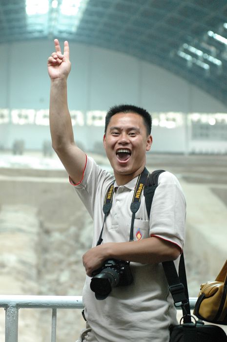 吔！我到了世界第八奇迹。