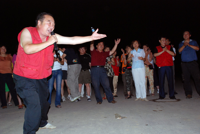 微山湖采风篝火狂欢夜全集