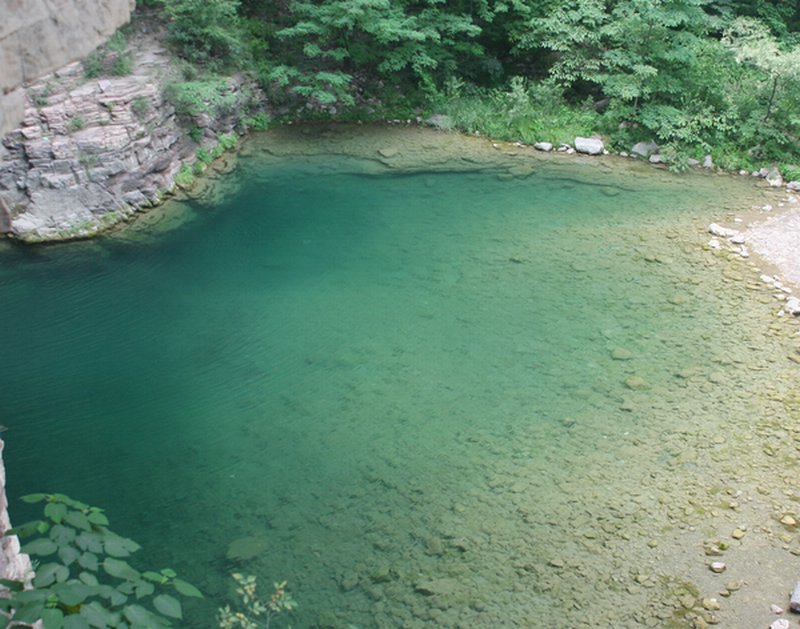 峡谷行