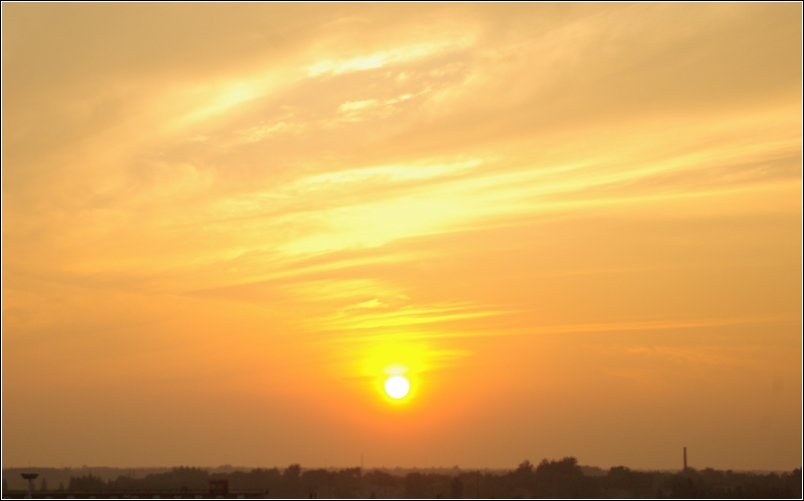 看夕阳西下