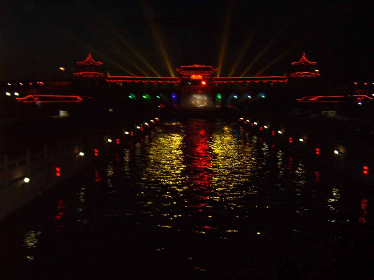克拉玛依－－九龙潭夜景