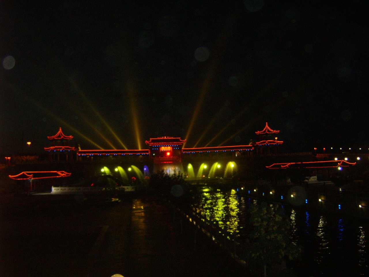 克拉玛依－－九龙潭夜景