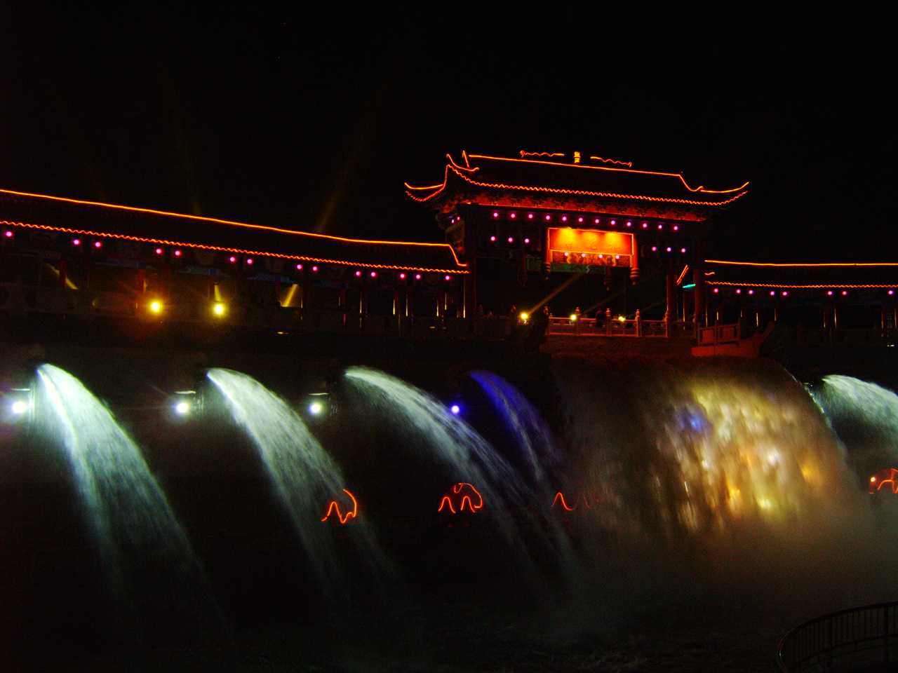克拉玛依－－九龙潭夜景