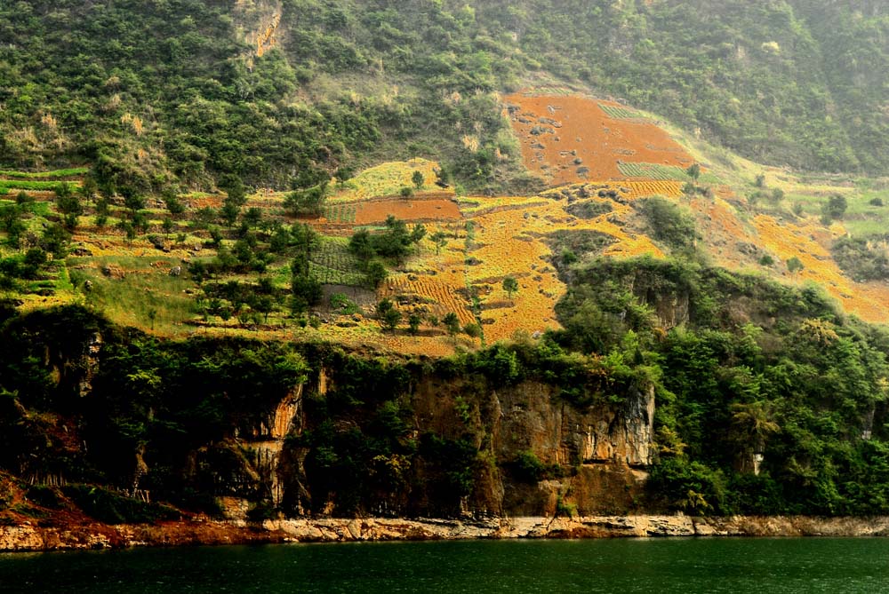 江边美景如画