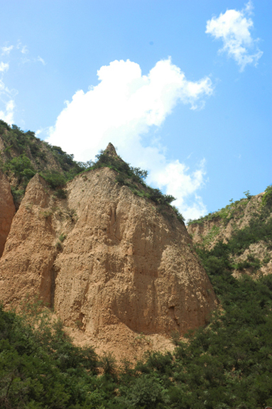 陕北的山