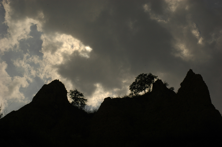 陕北的山