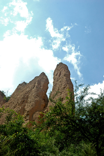 陕北的山