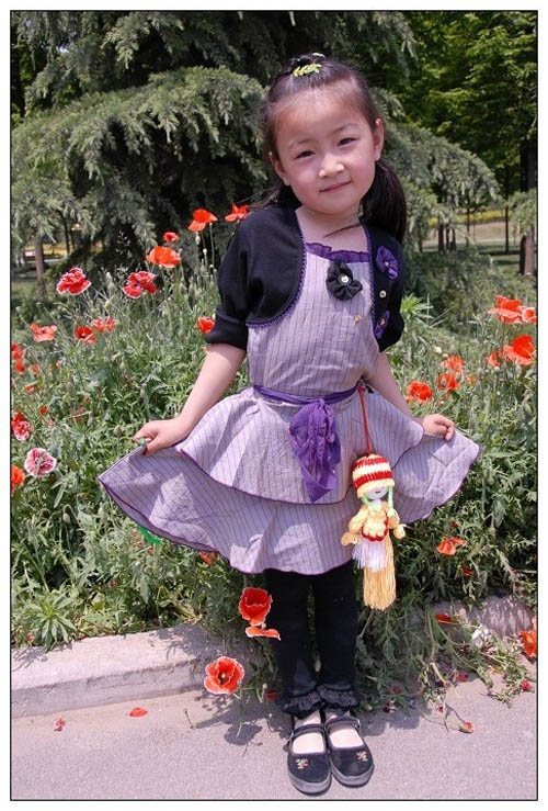 俺也发几张自家妞妞的照片