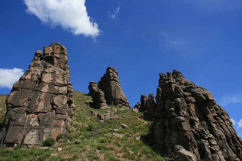 光影互动内蒙古----玫瑰峰风光
