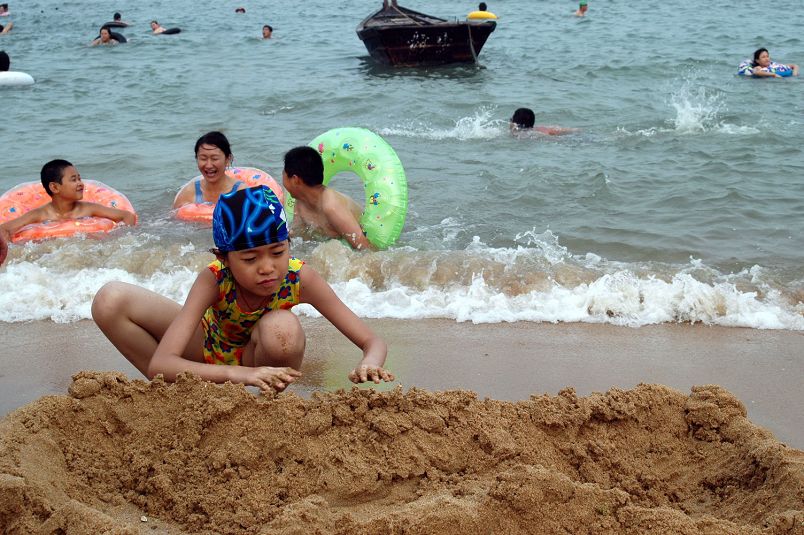 渤海湾一瞬