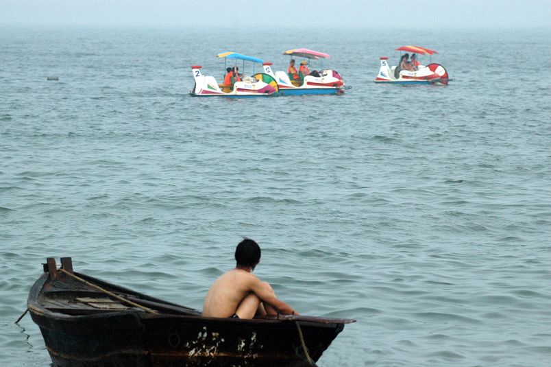 渤海湾一瞬