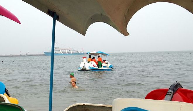 渤海湾一瞬