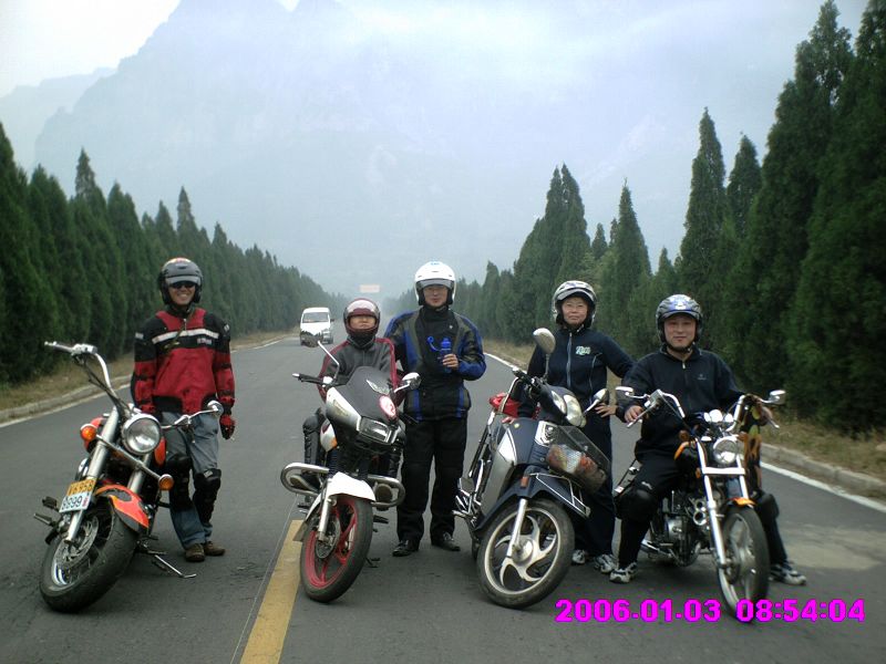中原机车俱乐部国庆焦作之旅