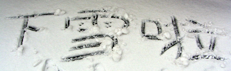 2008年第一场雪