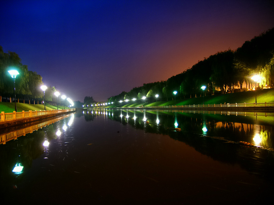 濮水夜色