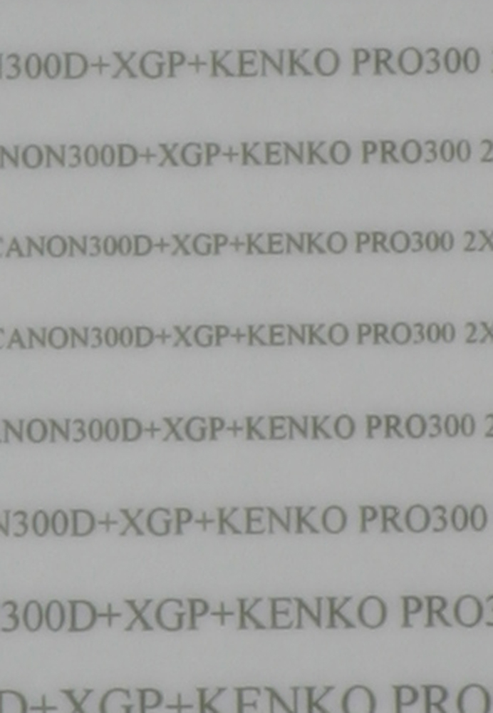 XGP+2X镜对比实效图
