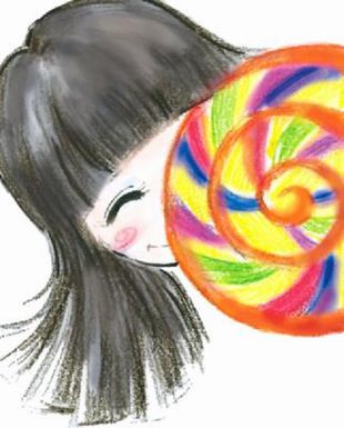 丢失棒棒糖后的哭泣