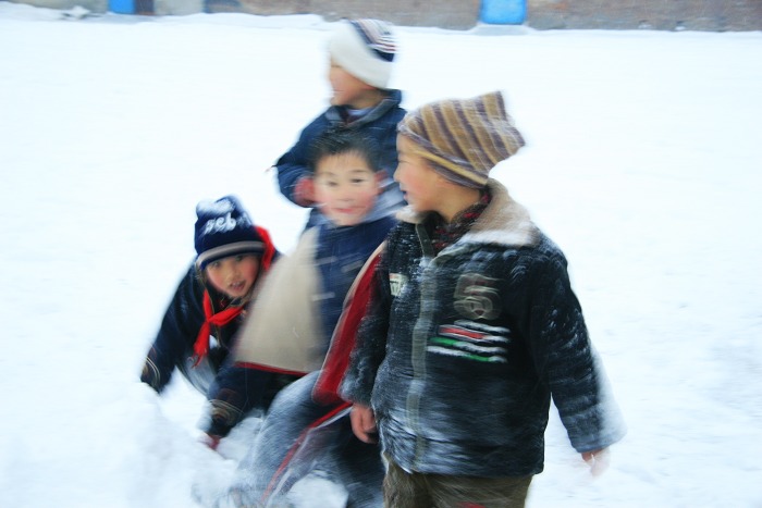 快乐雪中