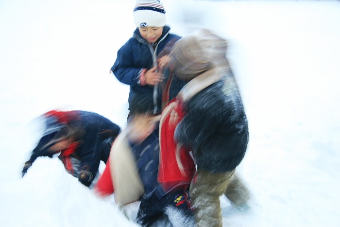 快乐雪中