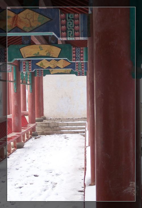 雪后漫步